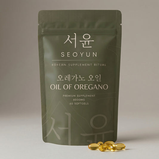 SEOYUN OIL OF OREGANO  6,000MG · With Black Seed Oil · 60 Softgels