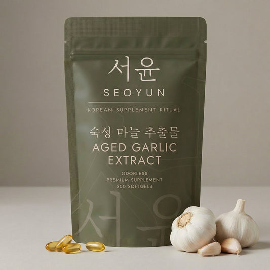 SEOYUN AGED GARLIC EXTRACT  Odorless · 300 Softgels