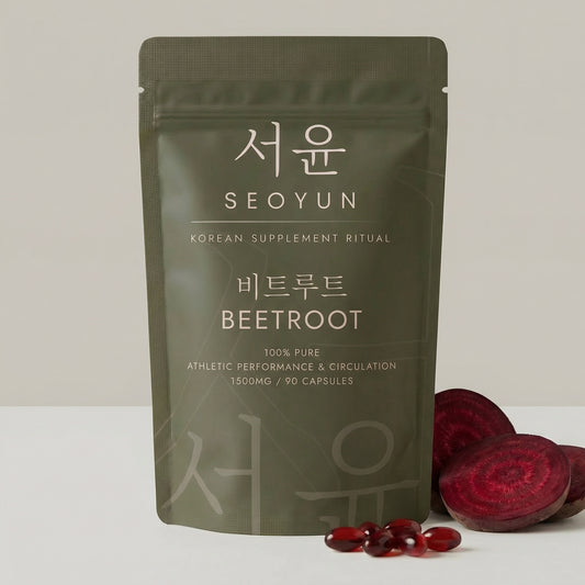 SEOYUN BEETROOT 100% Pure · 1,500MG · Athletic Performance & Circulation · 90 Capsules